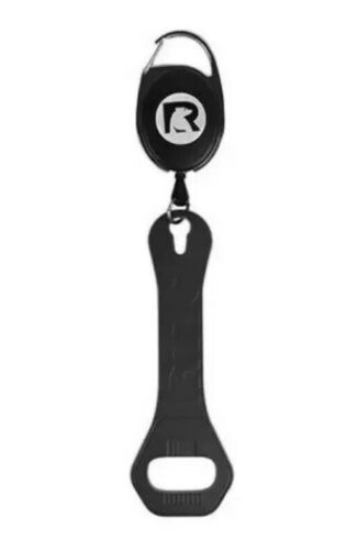 Black RTIC Retractable Bottle Opener W// Key Chain Brand New in Packaging