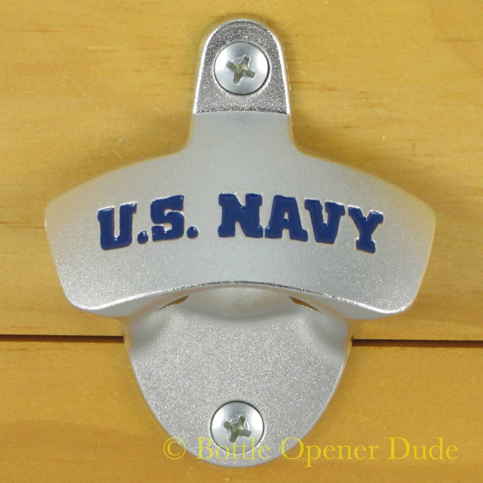 USN United States Navy Wall Mount Bottle Opener Zinc Alloy US Navy Licensed NEW 